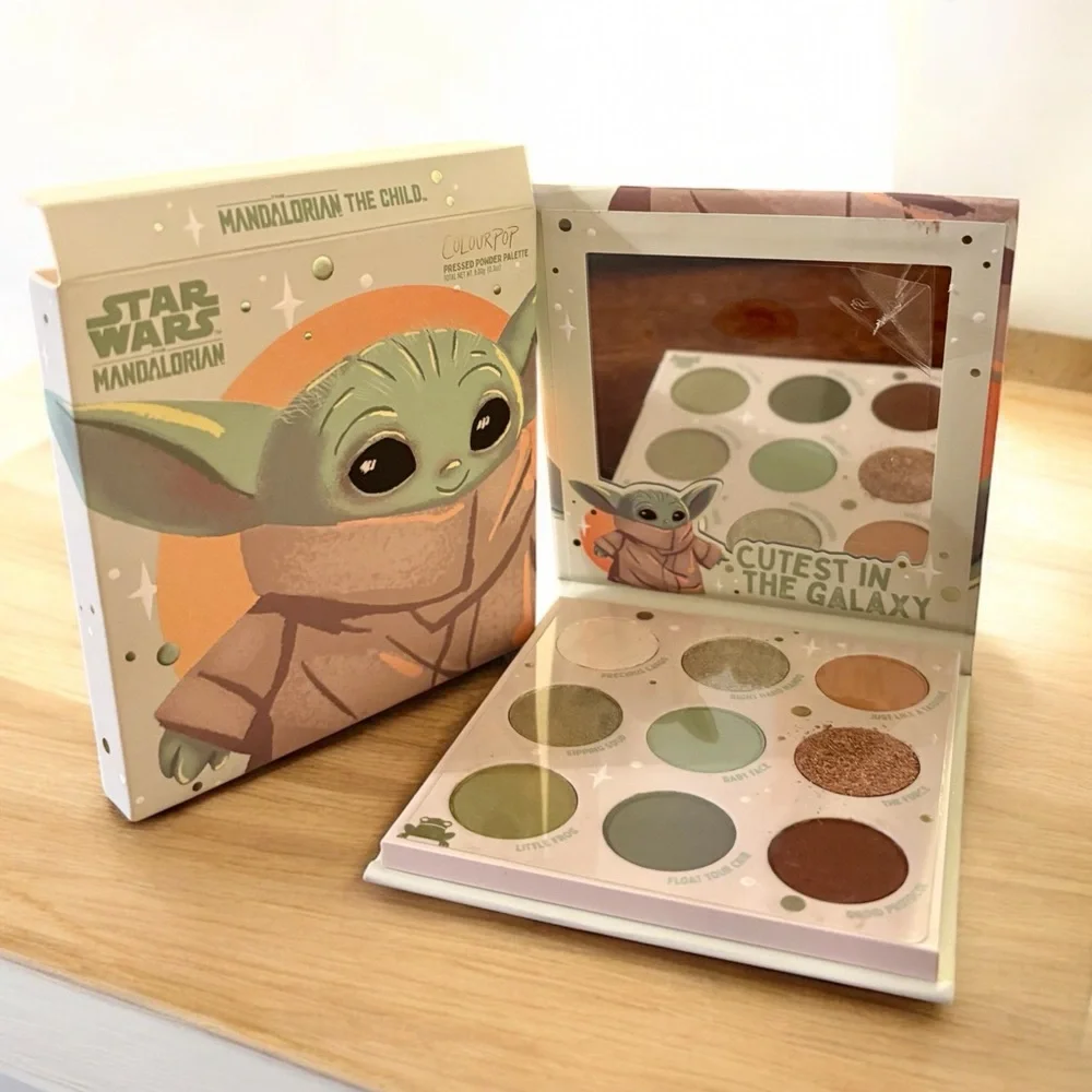 💎 ColourPop Star Wars Mandalorian The Child Eyeshadow Palette New In Box